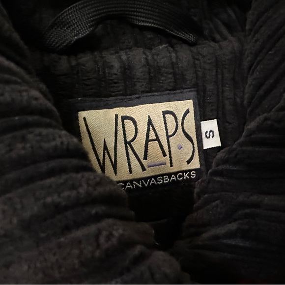 Unique Vintage Womens Small Southwest Desert Animal Blazer Brick Red & Corduroy - Picture 8 of 9